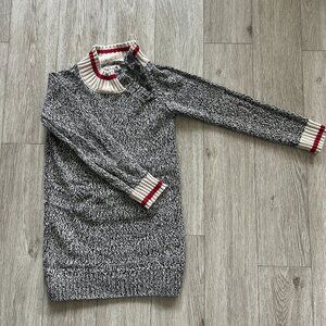 Roots Cabin Kids Knit Sweater L (9–10 Yrs) – Cozy Marled Pullover